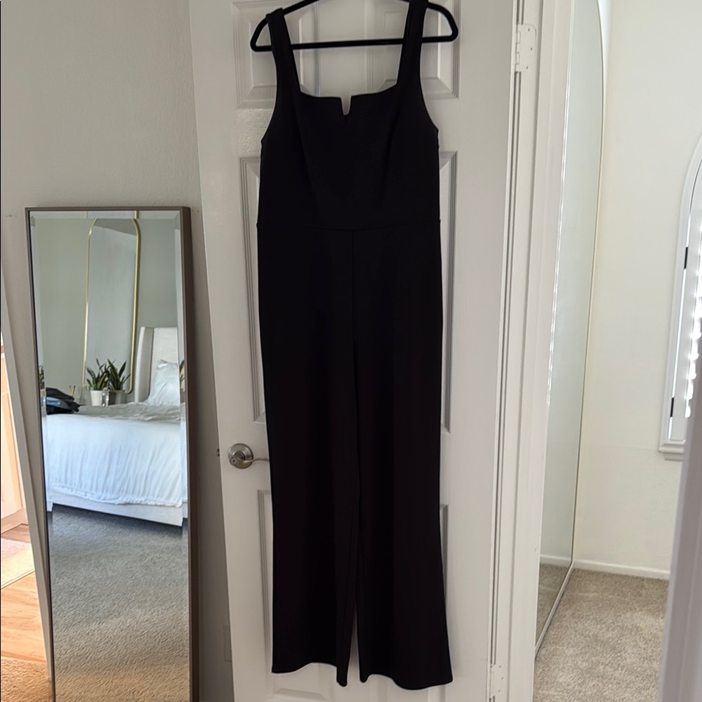 Express Black Jumpsuit Minimalist Design